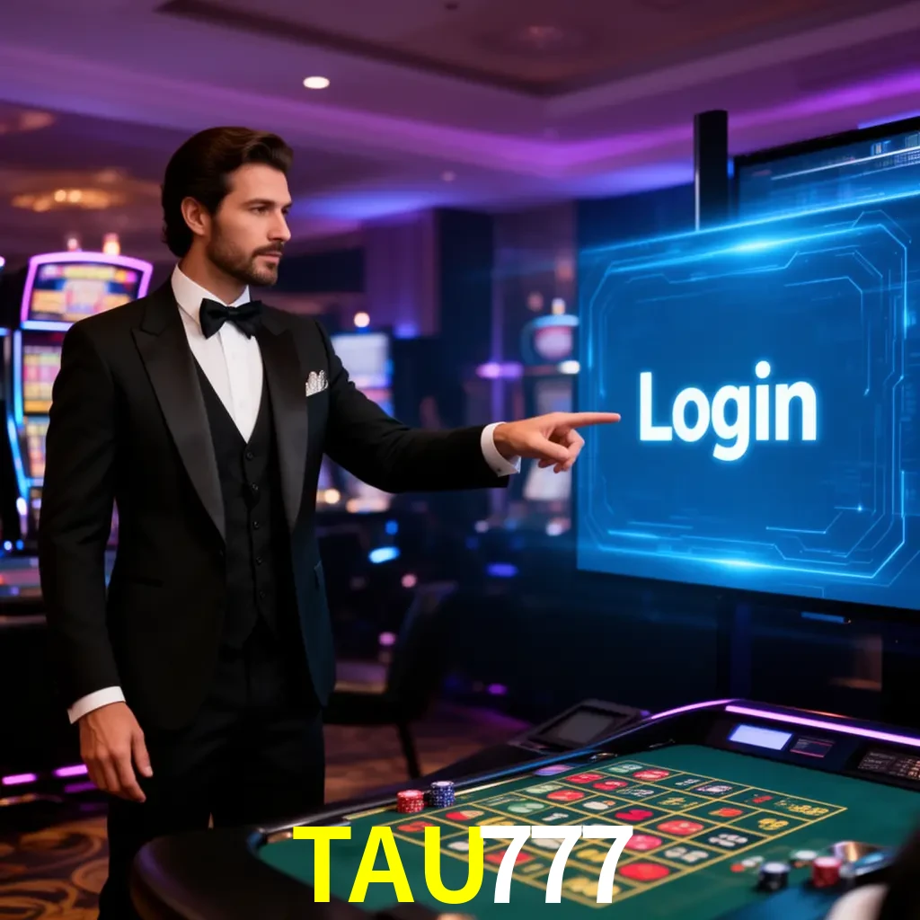 TAU777 Login - OTP, cuenta y soporte Pantalla TAU777 Login con OTP, contraseña, cuenta segura y soporte móvil